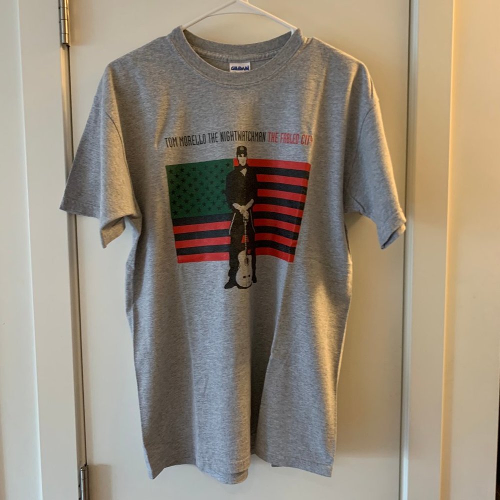 TOM MORELLO NIGHTWATCHMAN TSHIRT SIZE MEDIUM